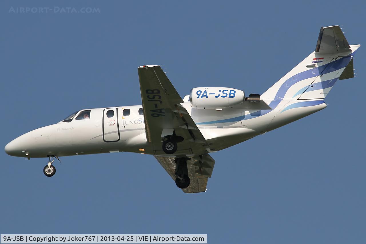 9A-JSB, 1996 Cessna 525 CitationJet C/N 525-0143, Private