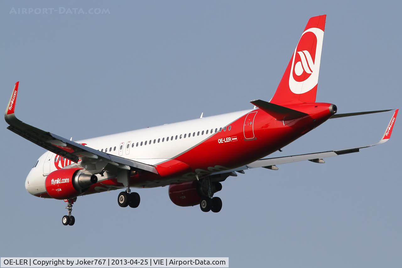 OE-LER, 2013 Airbus A320-214 C/N 5522, Air Berlin (NIKI)