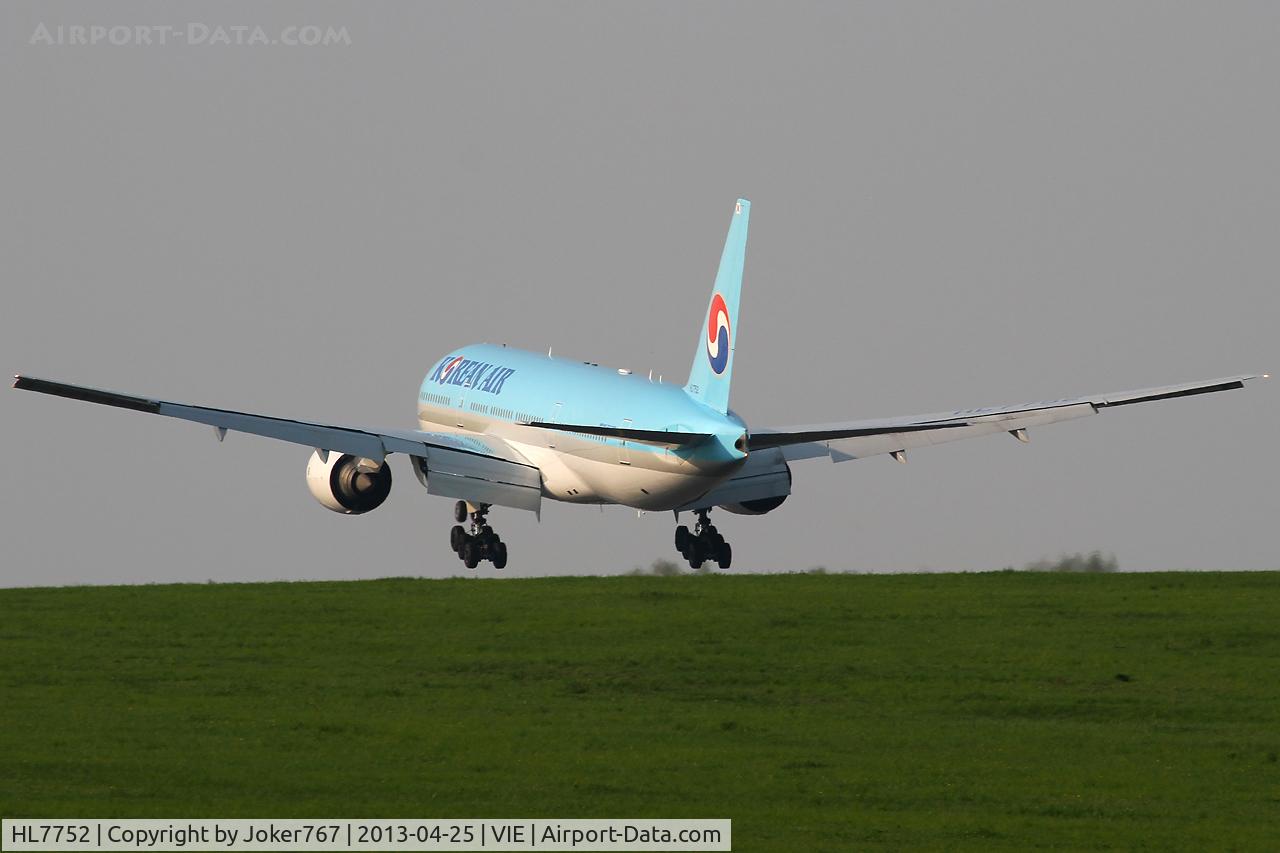 HL7752, 2007 Boeing 777-2B5/ER C/N 34211, Korean Air