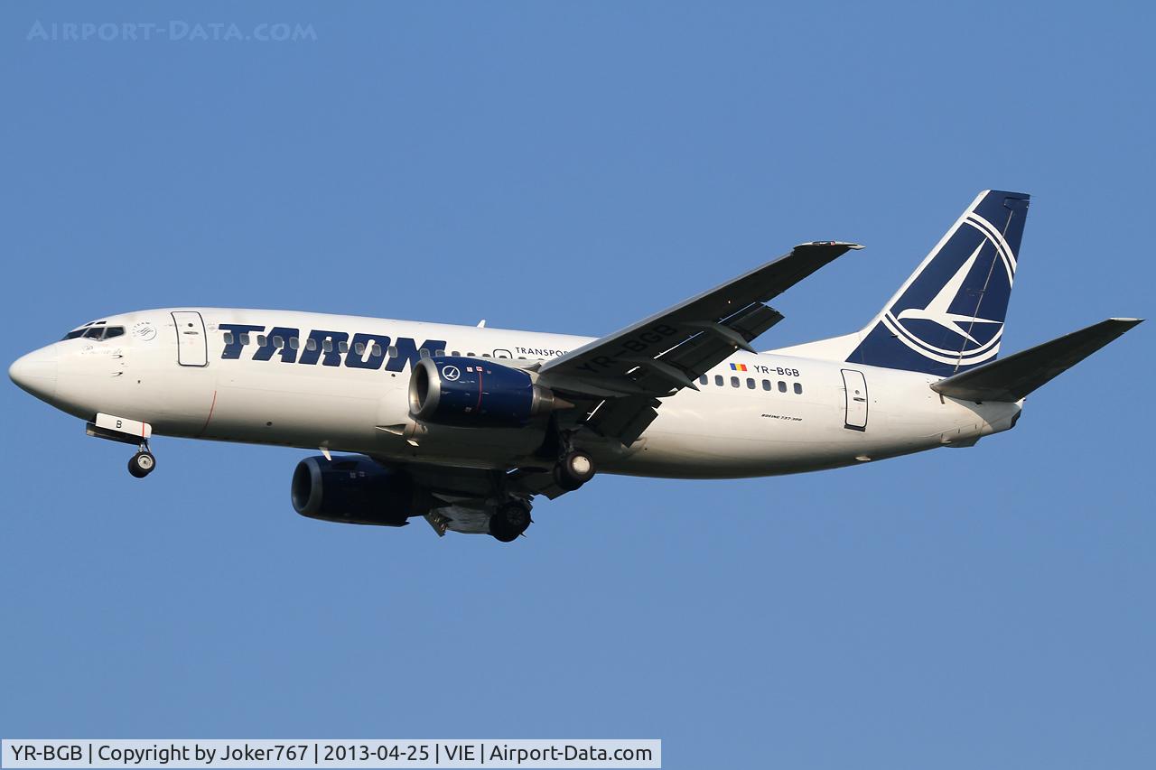 YR-BGB, 1993 Boeing 737-38J C/N 27180, Tarom