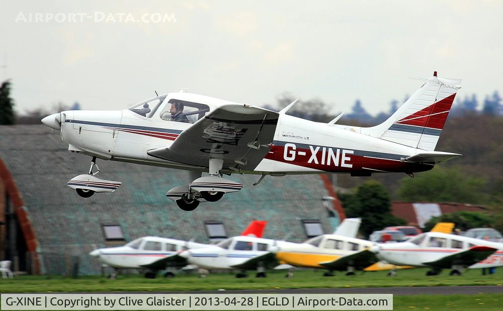 G-XINE, 1976 Piper PA-28-161 Cherokee Warrior II C/N 28-7716112, Ex: N2567Q > G-BPAC > G-XINE - Originally owned to, Ark Ltd in September 1988 as G-BPAC and currently in private hands since October 2003 as G-XINE