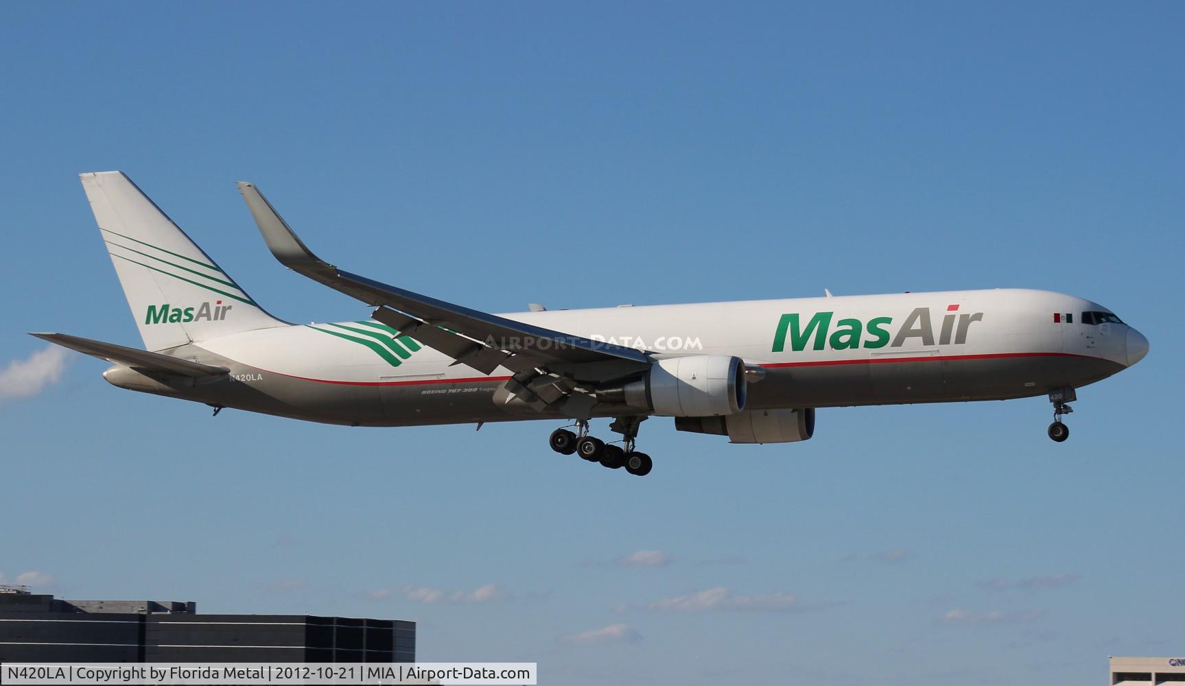 N420LA, 2006 Boeing 767-316F C/N 34627, MAS Air 767-300