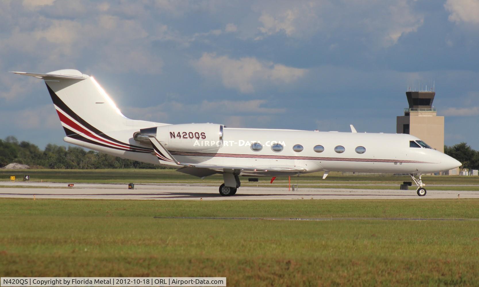 N420QS, 1997 Gulfstream Aerospace G-IV C/N 1320, Net Jets Gulfstream IV