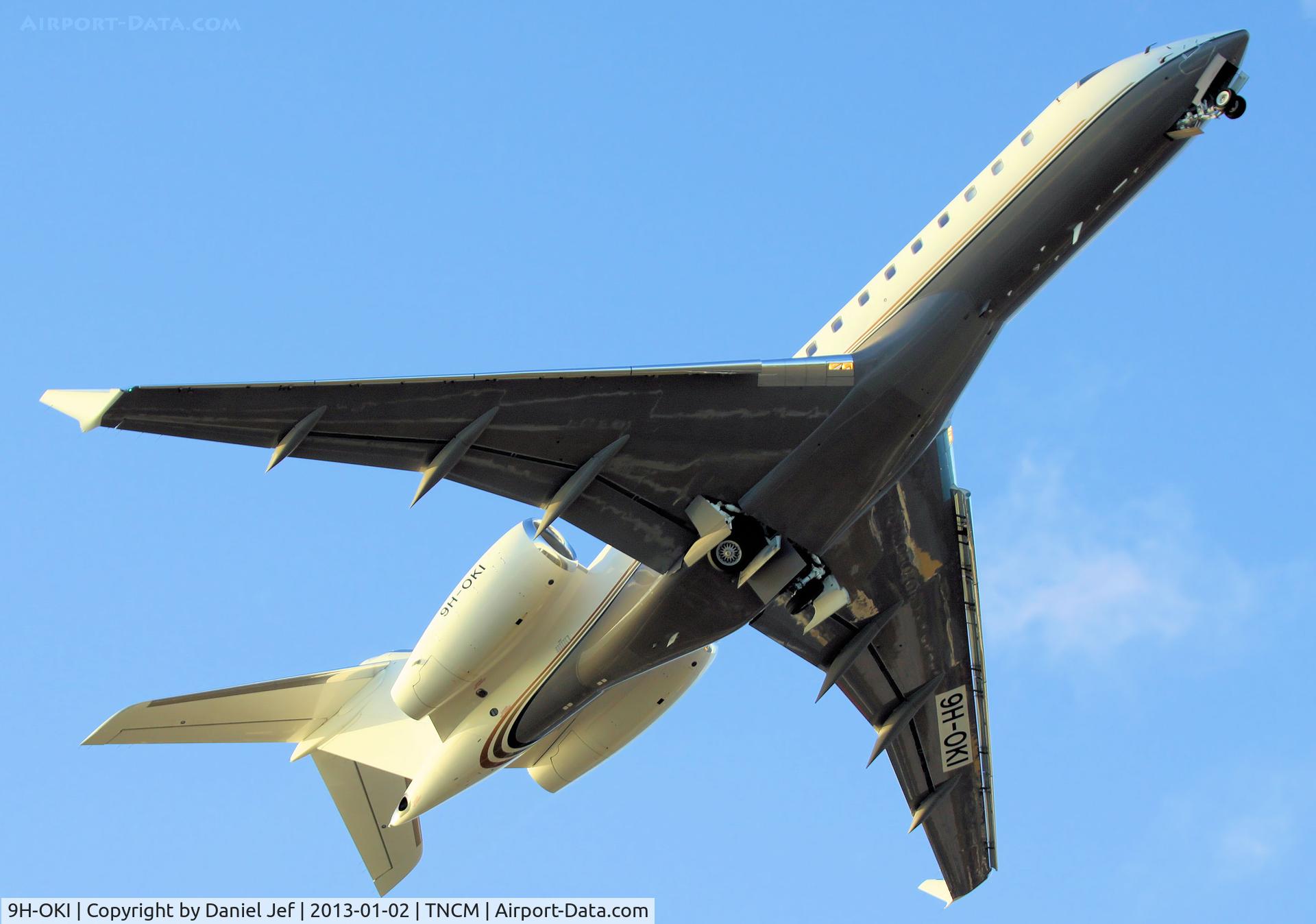 9H-OKI, 2009 Bombardier BD-700-1A10 Global Express C/N 9336, 9H-OKI