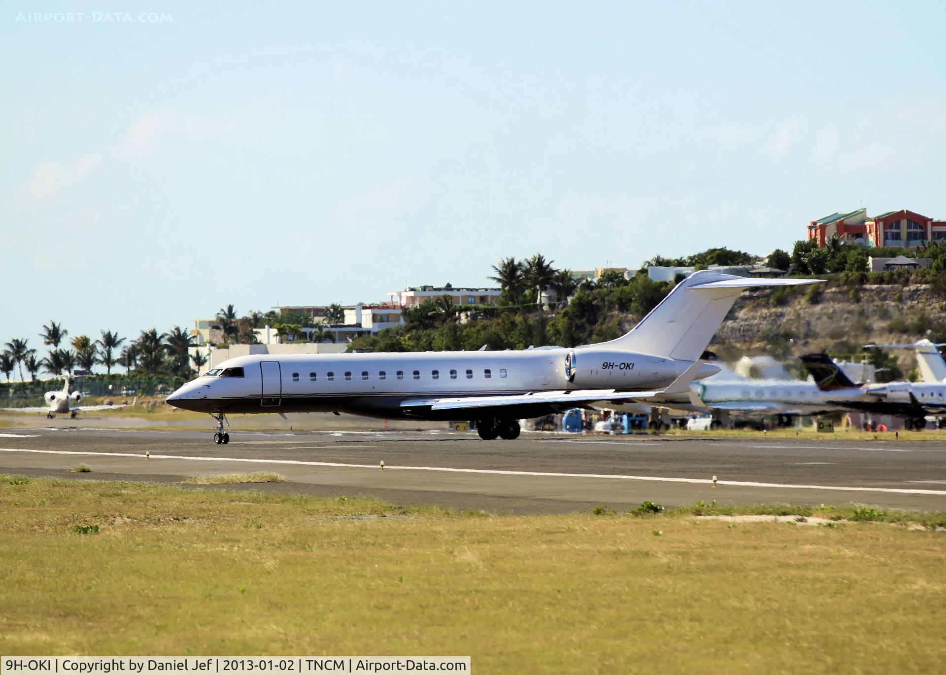 9H-OKI, 2009 Bombardier BD-700-1A10 Global Express C/N 9336, 9H-OKI