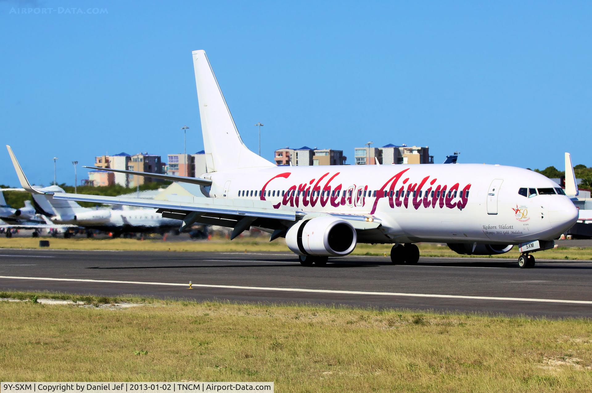 9Y-SXM, 2011 Boeing 737-8HO C/N 37935, 9Y-SXM