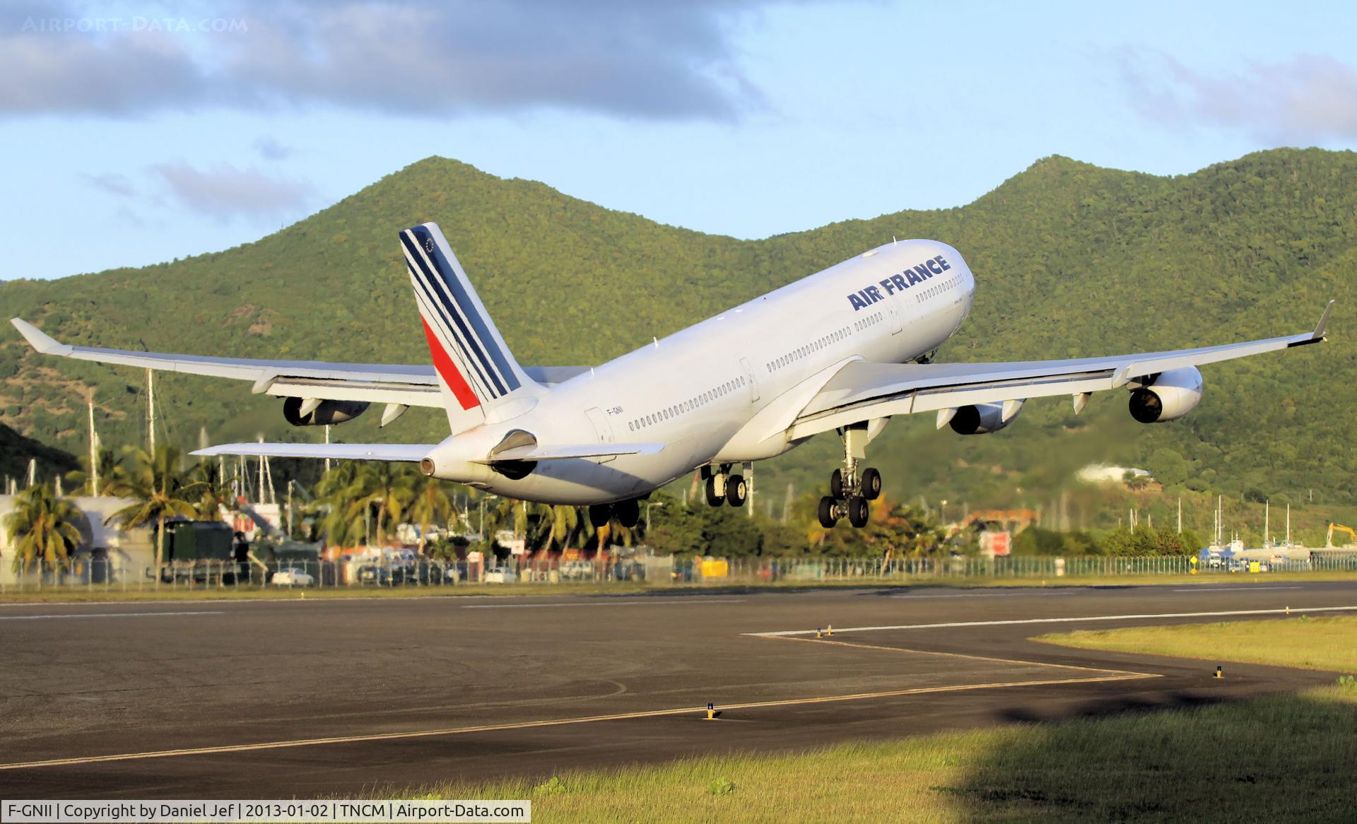 F-GNII, 2001 Airbus A340-313X C/N 399, F-GNII