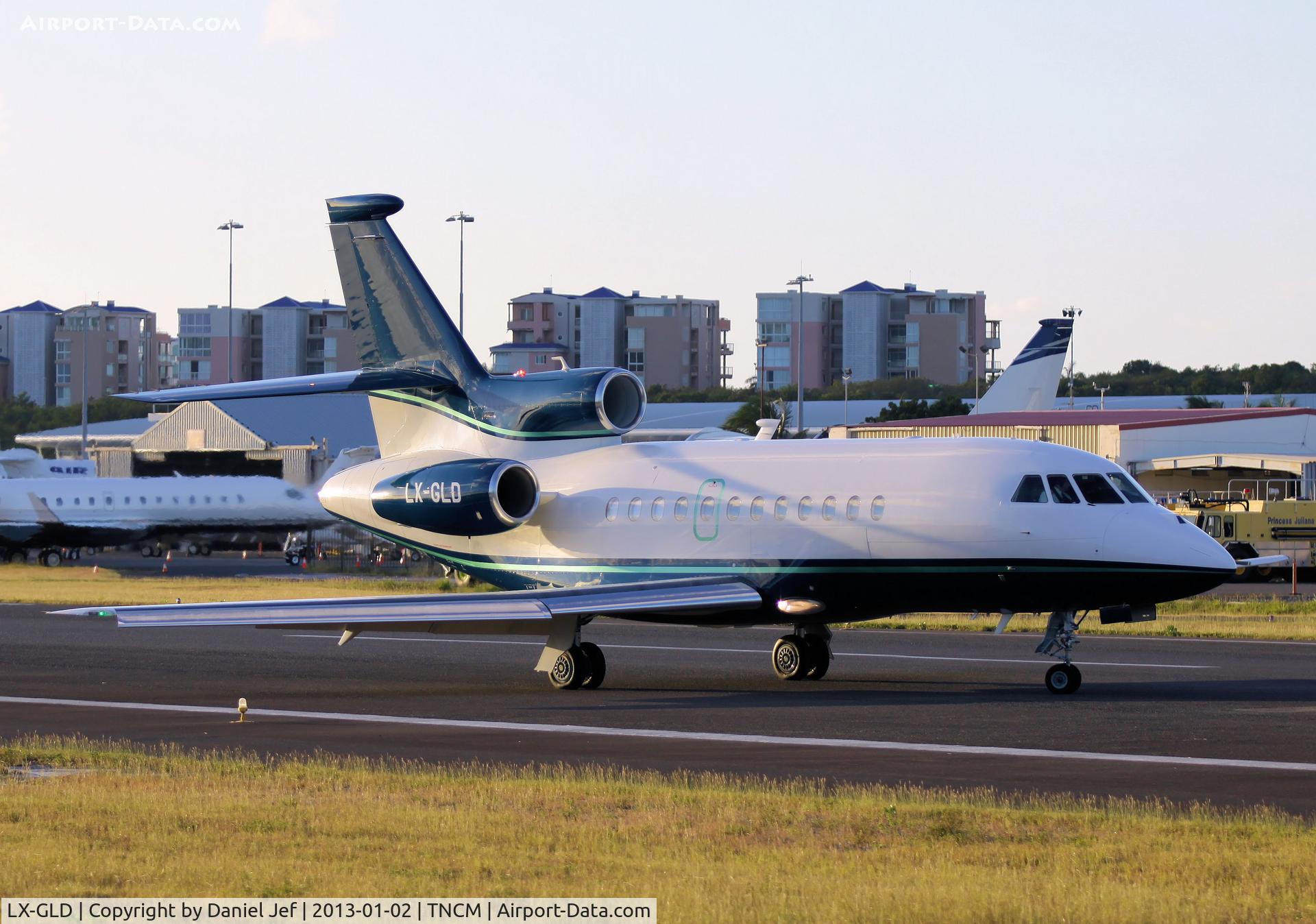 LX-GLD, 2008 Dassault Falcon 900EX C/N 211, LX-GLD