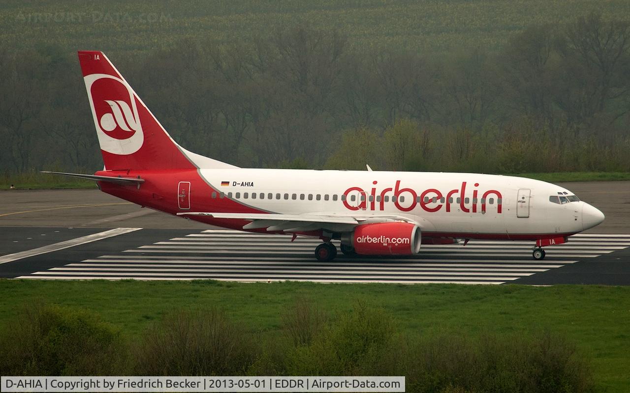 D-AHIA, 1999 Boeing 737-73S C/N 29082, line up for departure to Palma