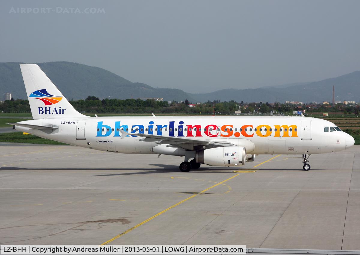 LZ-BHH, 2006 Airbus A320-232 C/N 2863, New livery.