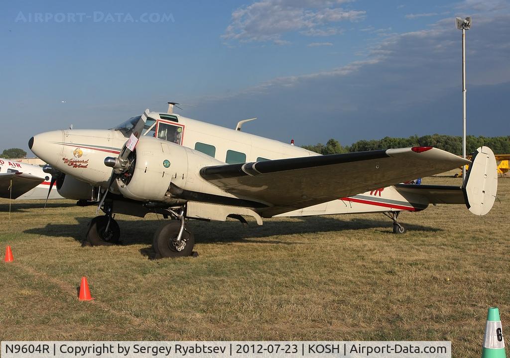 N9604R, 1959 Beech G18S C/N BA-469, AirVenture 2012
