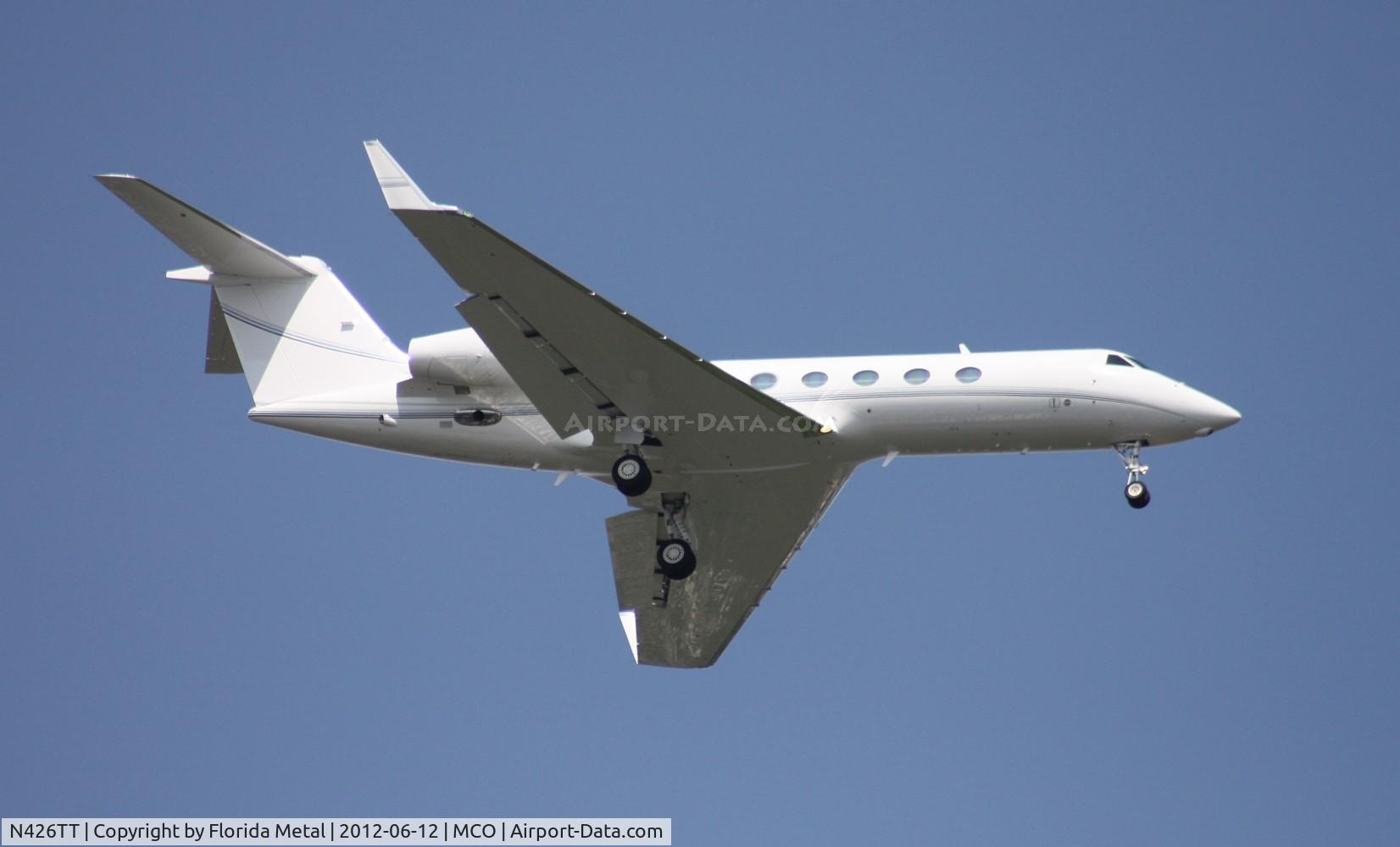 N426TT, 2011 Gulfstream Aerospace GIV-X (G450) C/N 4236, Gulfstream G450