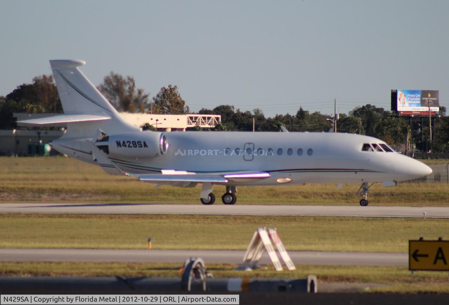 N429SA, Dassault Falcon 2000EX C/N 178, Falcon 2000EX in for NBAA
