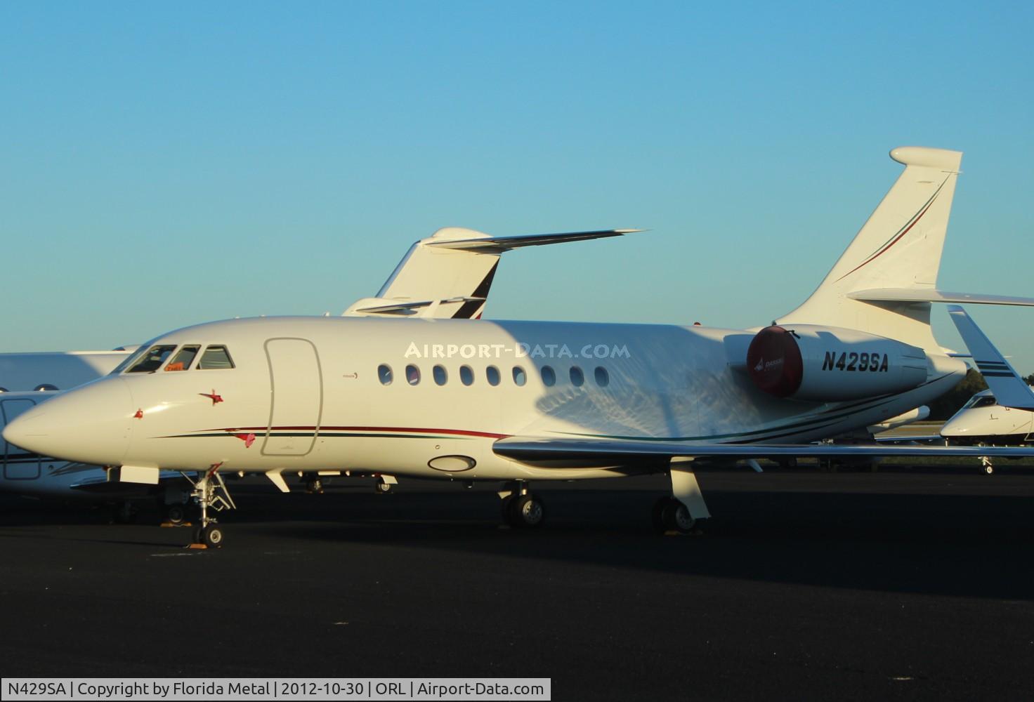 N429SA, Dassault Falcon 2000EX C/N 178, Falcon 2000EX in for NBAA