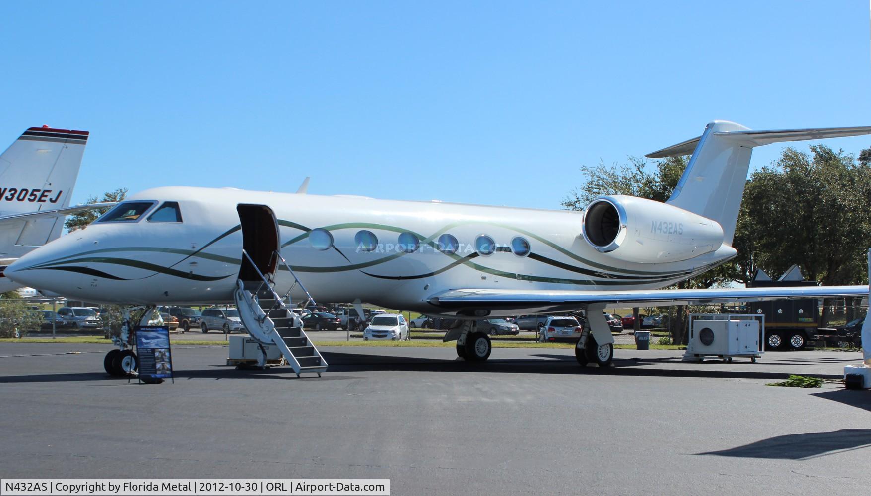 N432AS, 2008 Gulfstream Aerospace GIV-X (G450) C/N 4142, Gulfstream G450 at NBAA