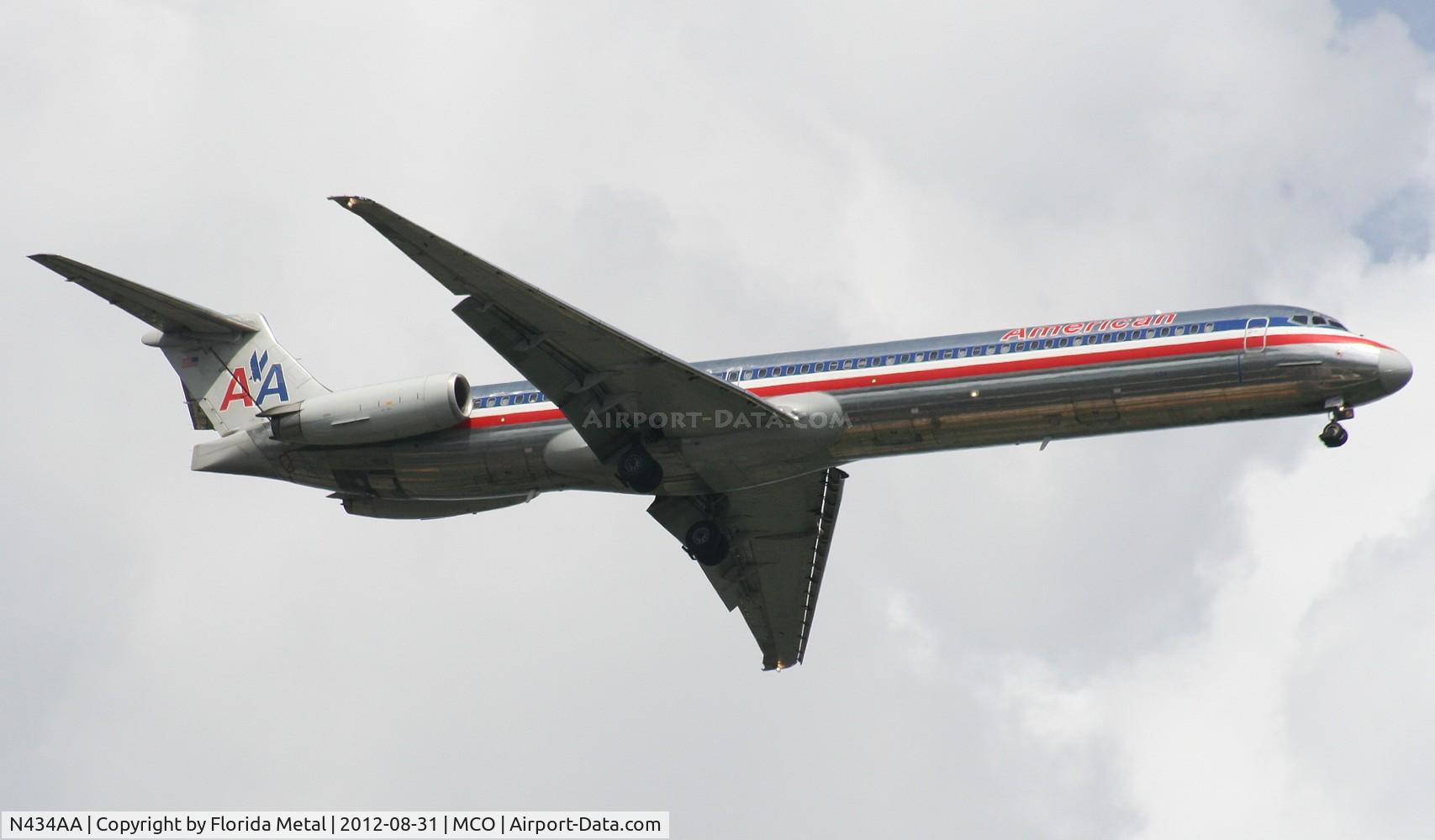 N434AA, 1987 McDonnell Douglas MD-83 (DC-9-83) C/N 49452, American MD-83