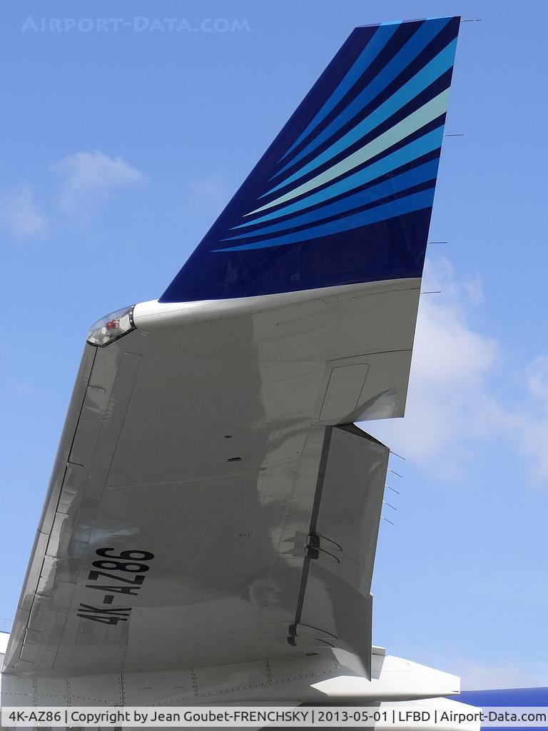 4K-AZ86, 2008 Airbus A340-542 C/N 894, Azerbaijan Airlines