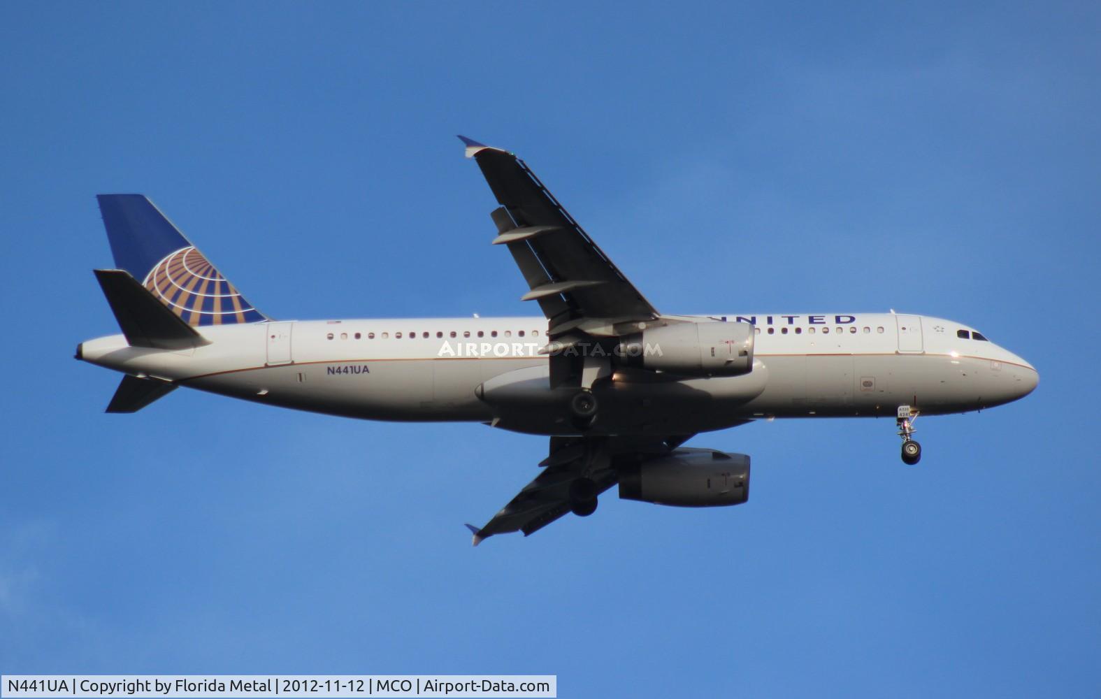 N441UA, 1997 Airbus A320-232 C/N 751, United A320