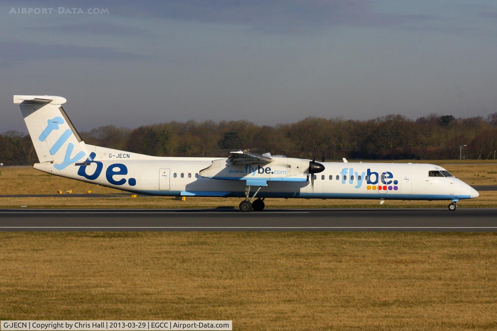 G-JECN, 2005 De Havilland Canada DHC-8-402Q Dash 8 C/N 4120, flybe