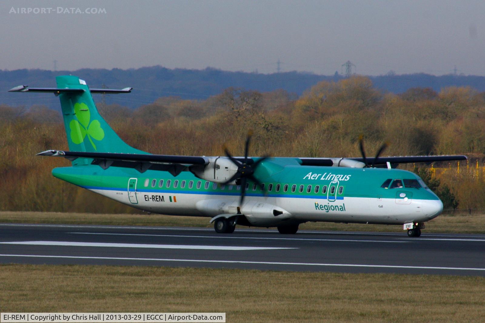 EI-REM, 2007 ATR 72-212A C/N 760, Aer Lingus regional