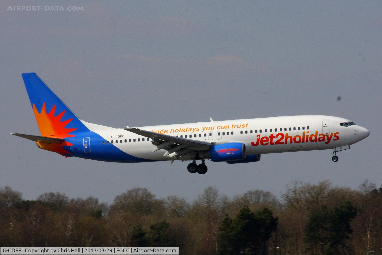 G-GDFF, 1999 Boeing 737-85P C/N 28385, Jet2 Holidays