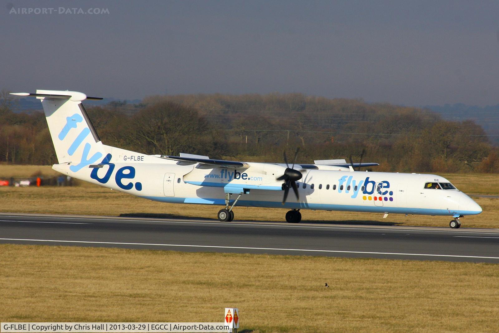 G-FLBE, 2009 De Havilland Canada DHC-8-402Q Dash 8 C/N 4261, flybe