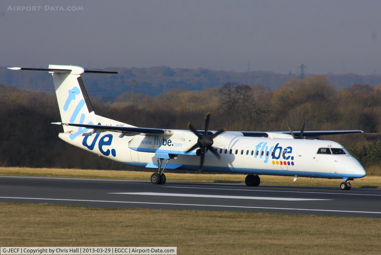 G-JECF, 2004 De Havilland Canada DHC-8-402Q Dash 8 C/N 4095, flybe