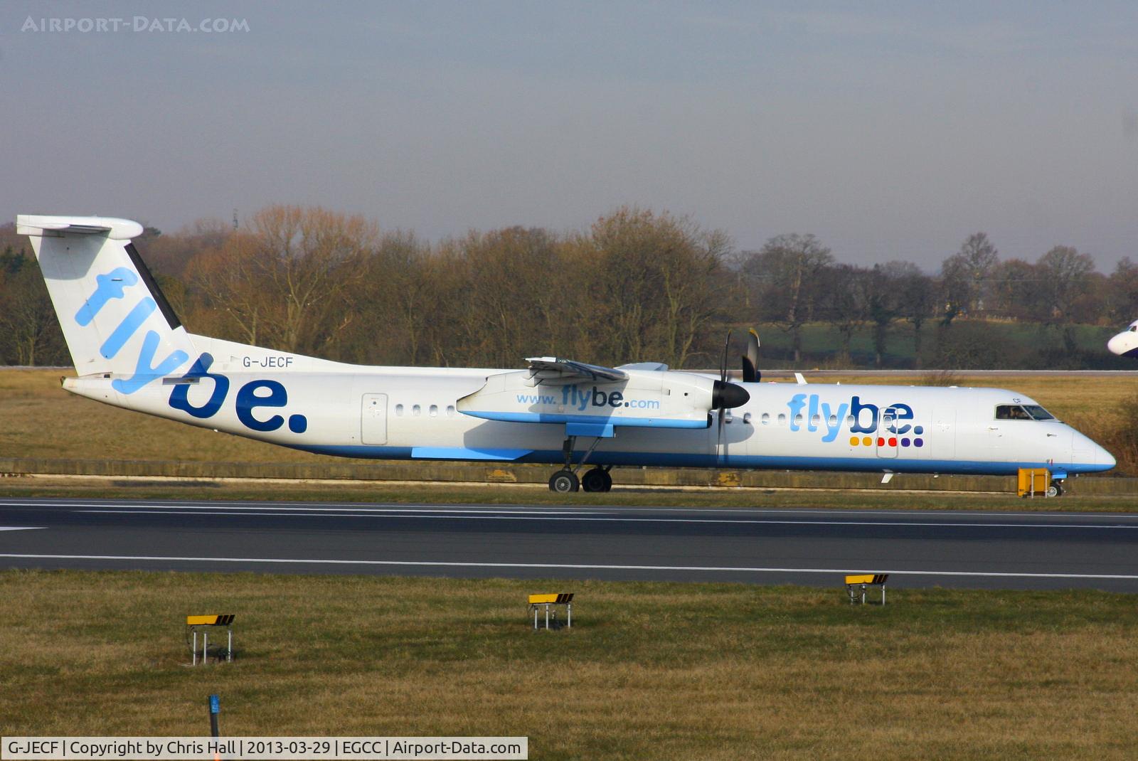 G-JECF, 2004 De Havilland Canada DHC-8-402Q Dash 8 C/N 4095, flybe