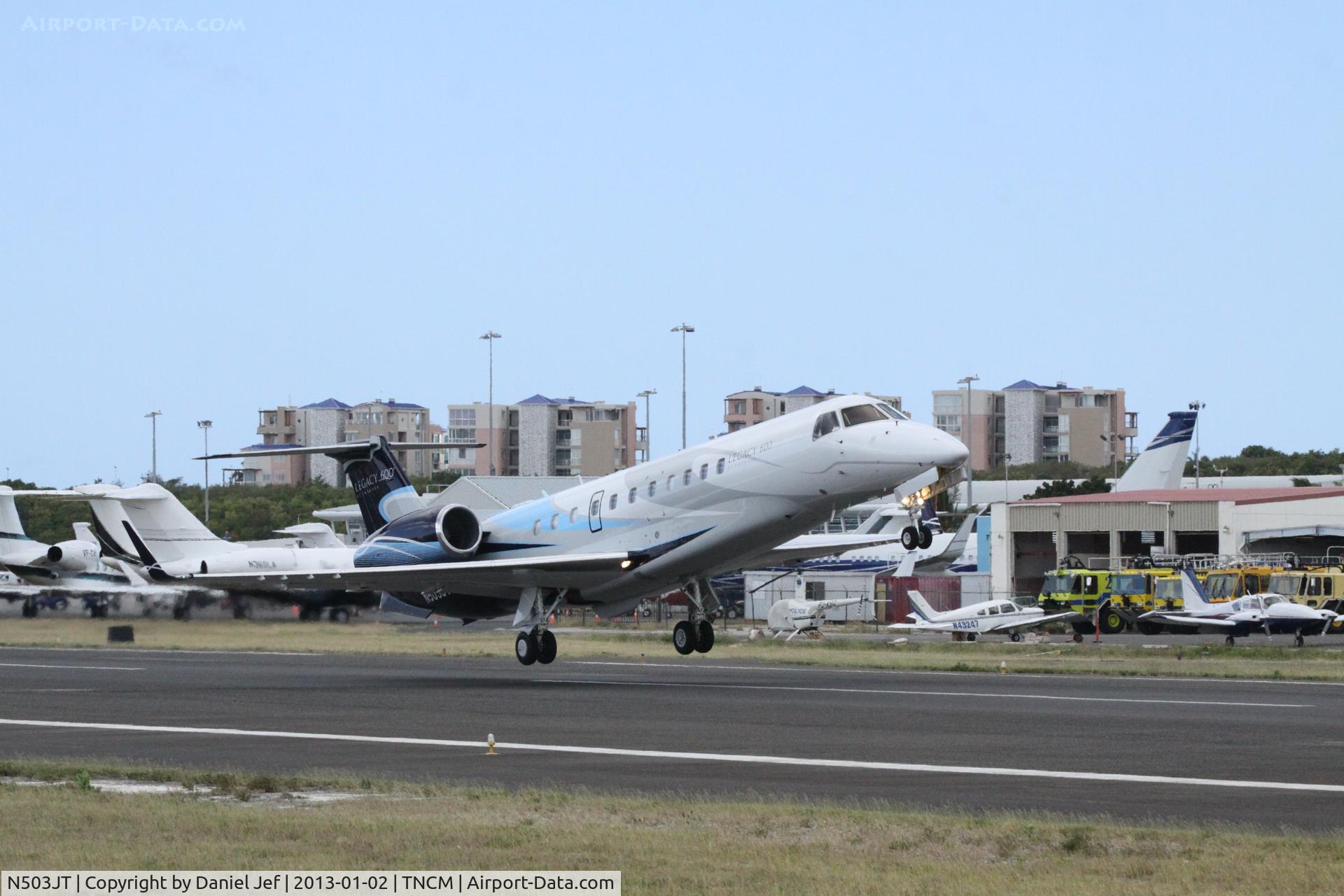 N503JT, 2008 Embraer EMB-135BJ Legacy 600 C/N 14501032, N503JT