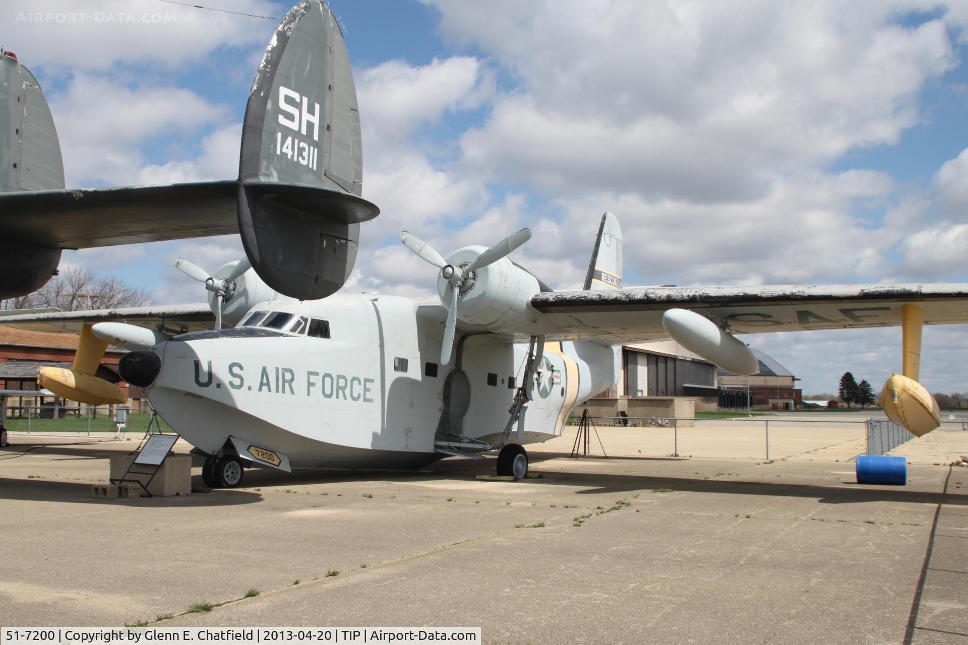 51-7200, 1951 Grumman HU-16B Albatross C/N G-267, Chanute Air Museum