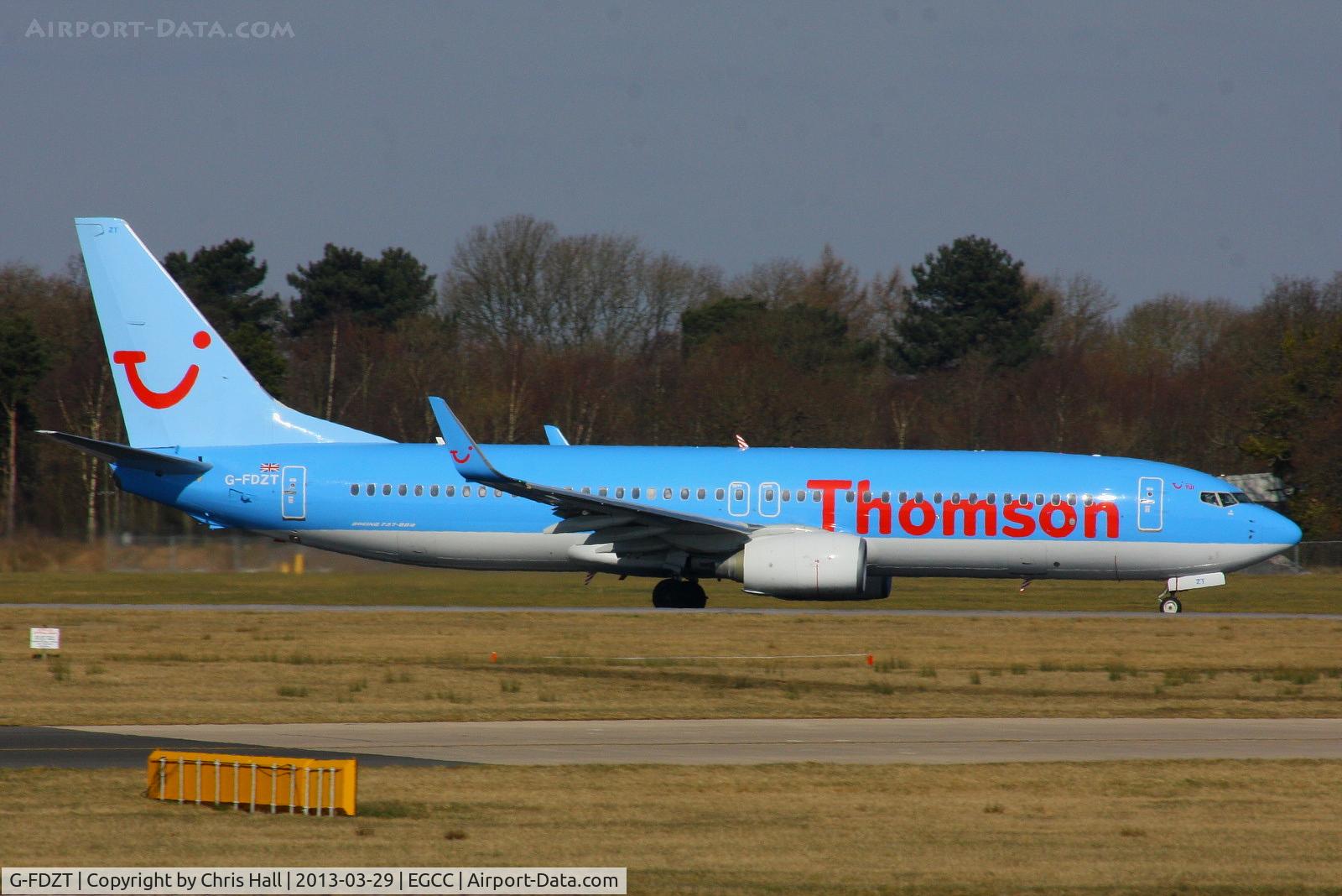 G-FDZT, 2011 Boeing 737-8K5 C/N 37248, Thomson