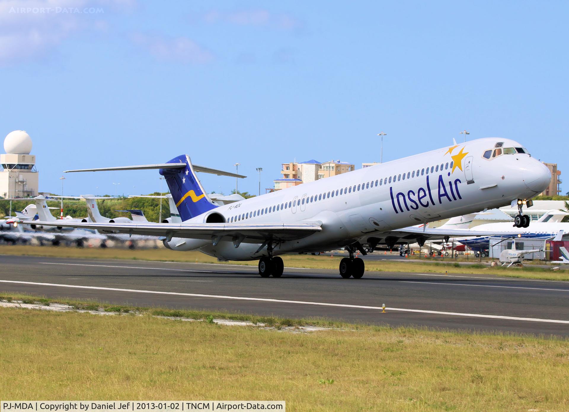 PJ-MDA, 1987 McDonnell Douglas MD-83 (DC-9-83) C/N 49449, PJ-MDA