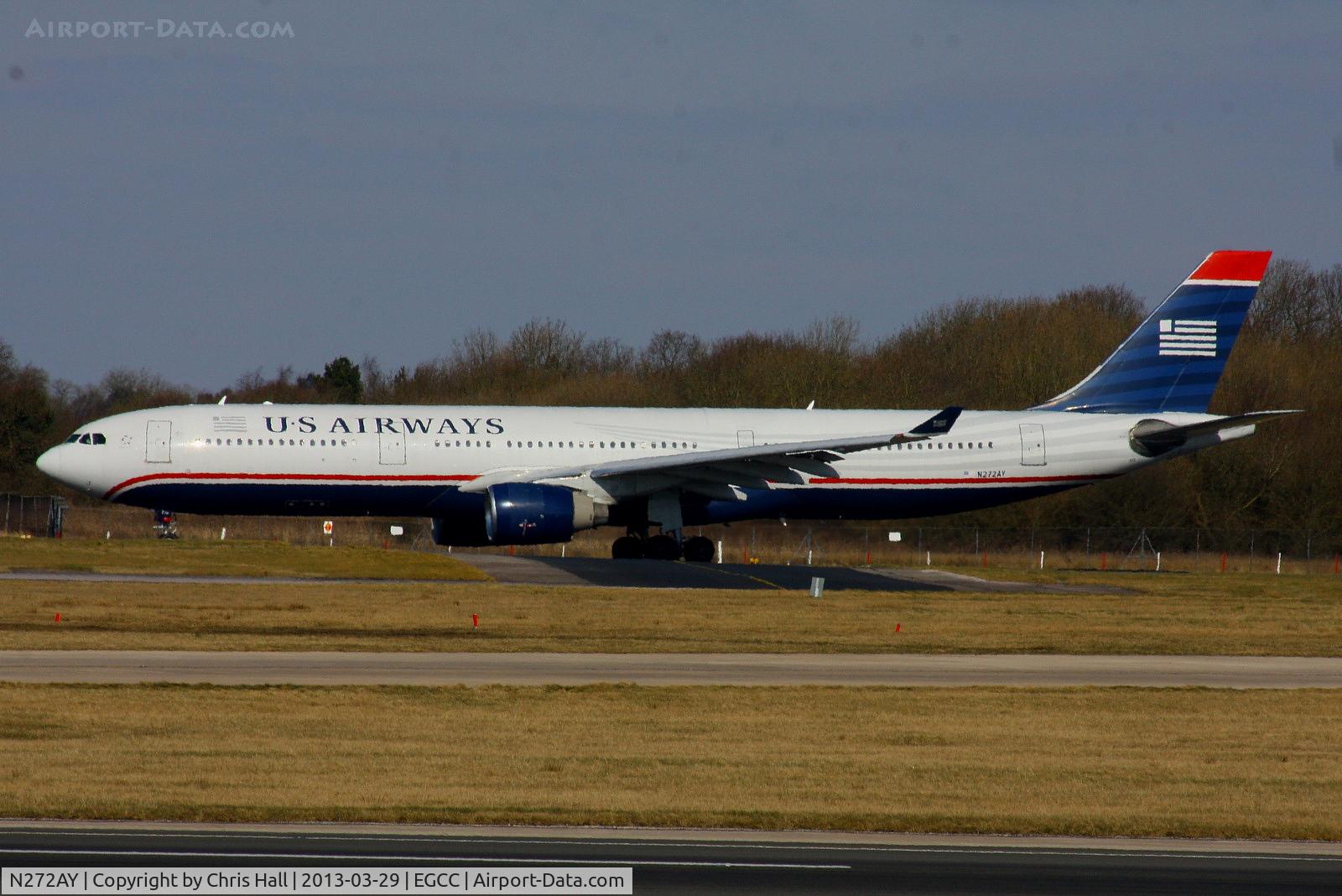 N272AY, 2000 Airbus A330-323 C/N 333, US Airways