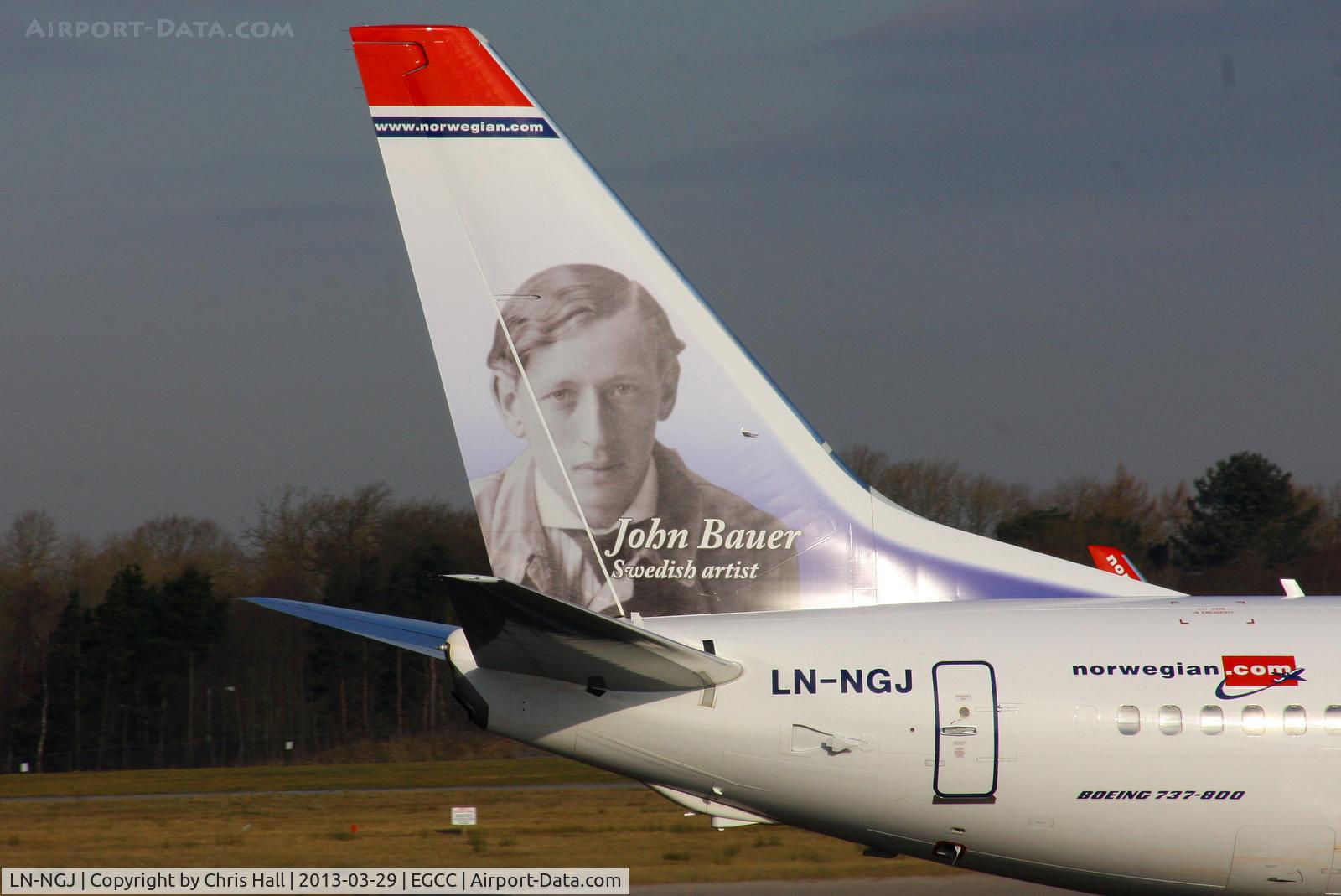LN-NGJ, 2013 Boeing 737-8JP C/N 39021, Norwegian Air Shuttle B737 featuring John Bauer (June 4, 1882 – November 20, 1918) who was a Swedish painter and illustrator