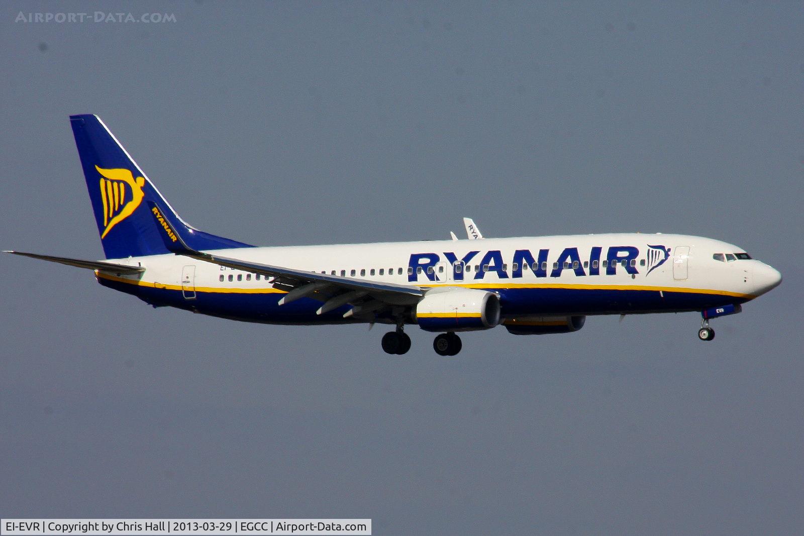EI-EVR, 2012 Boeing 737-8AS C/N 40295, Ryanair