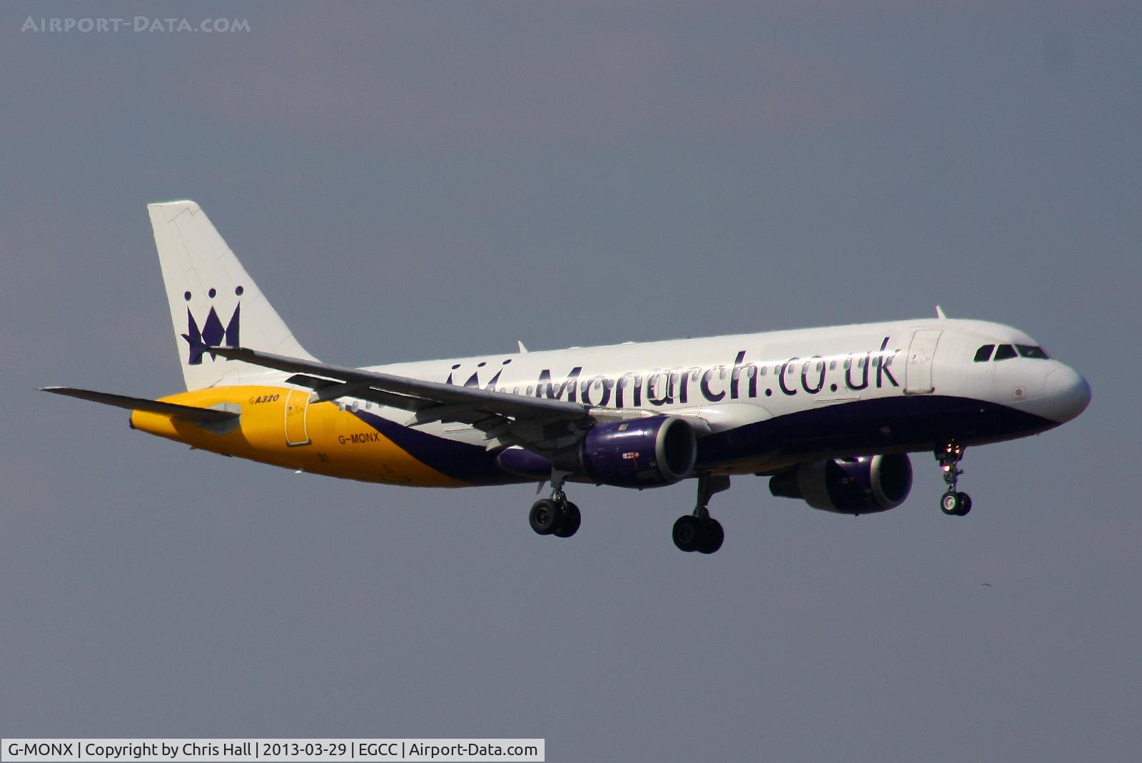 G-MONX, 1992 Airbus A320-212 C/N 392, Monarch