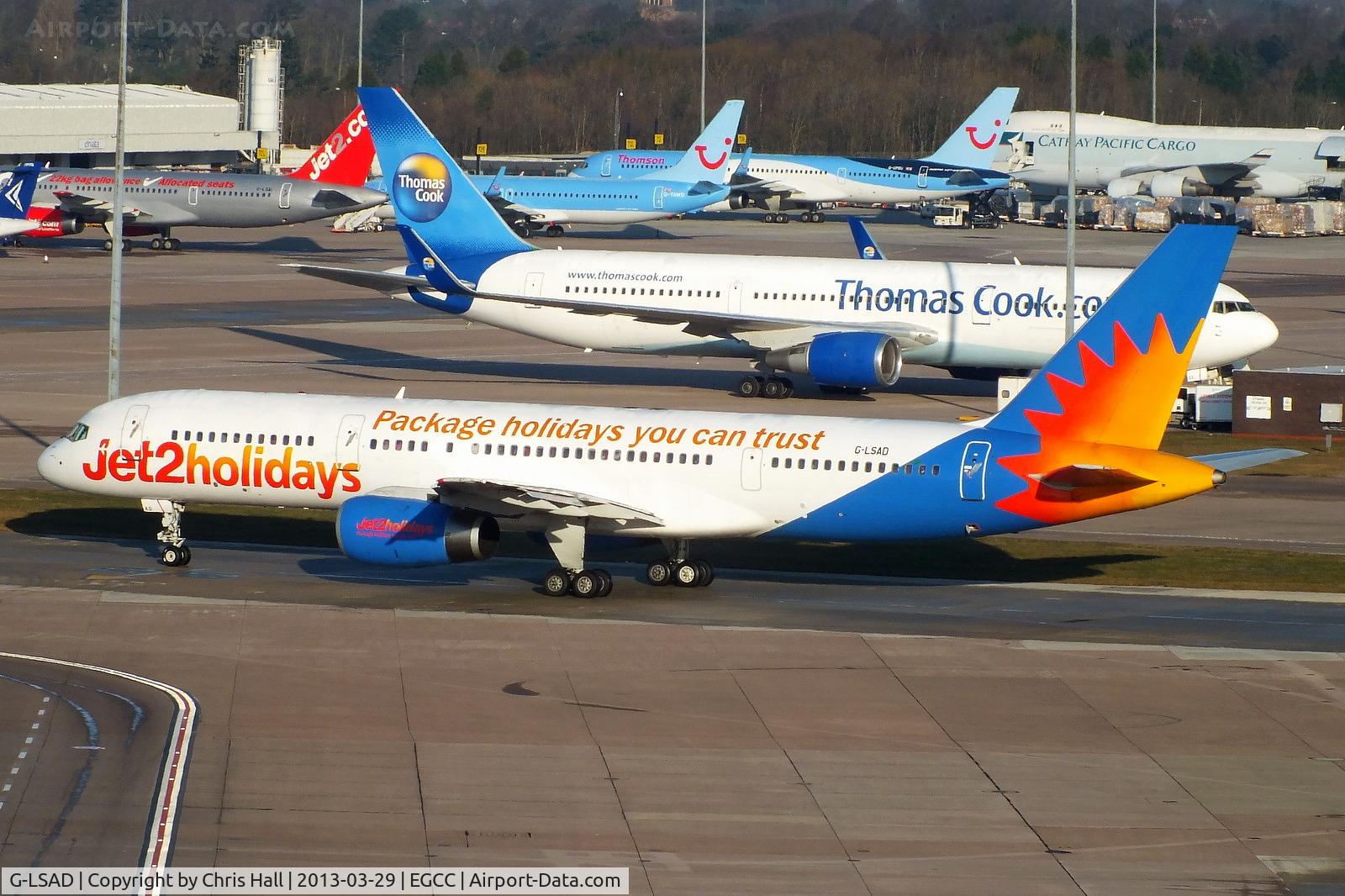 G-LSAD, 1989 Boeing 757-236 C/N 24397, Jet2 Holidays