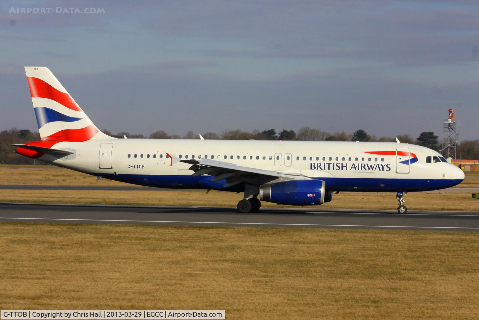 G-TTOB, 2001 Airbus A320-232 C/N 1687, British Airways