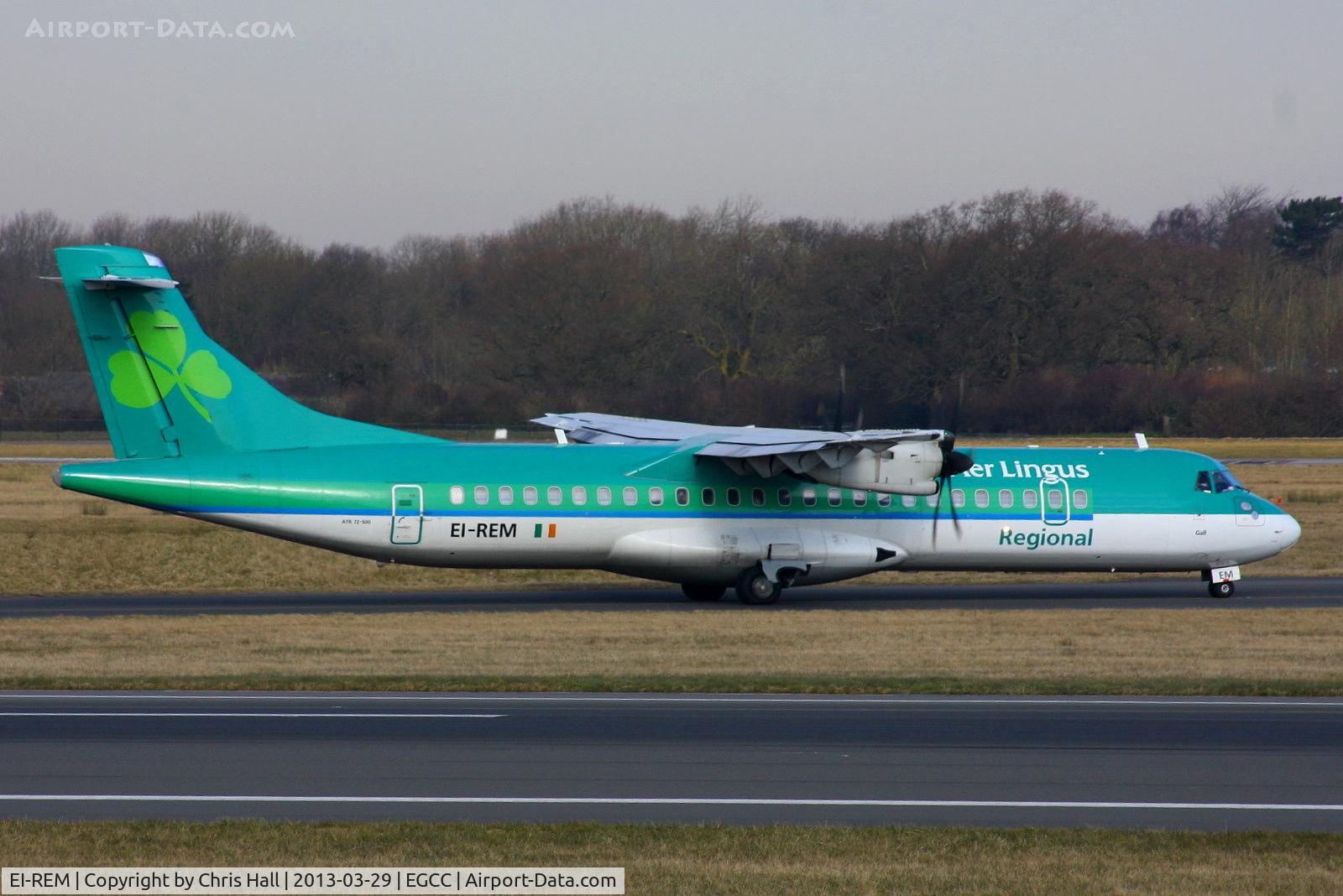 EI-REM, 2007 ATR 72-212A C/N 760, Aer Lingus Regional