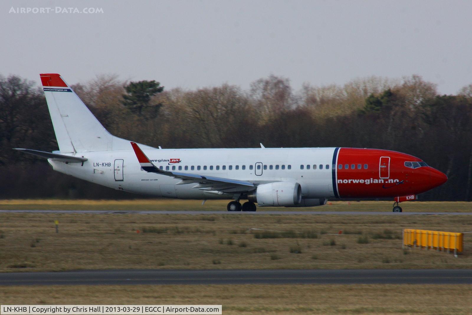 LN-KHB, 1998 Boeing 737-31S C/N 29264, Norwegian Air Shuttle