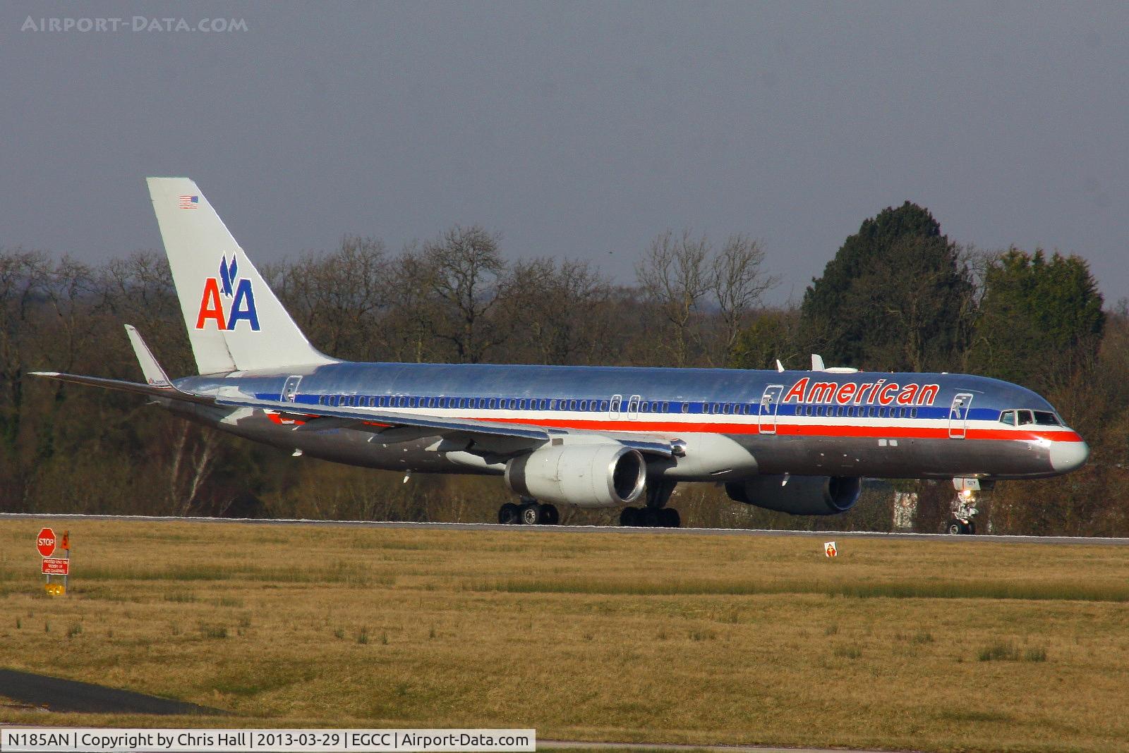 N185AN, 2001 Boeing 757-223 C/N 32379, American Airlines
