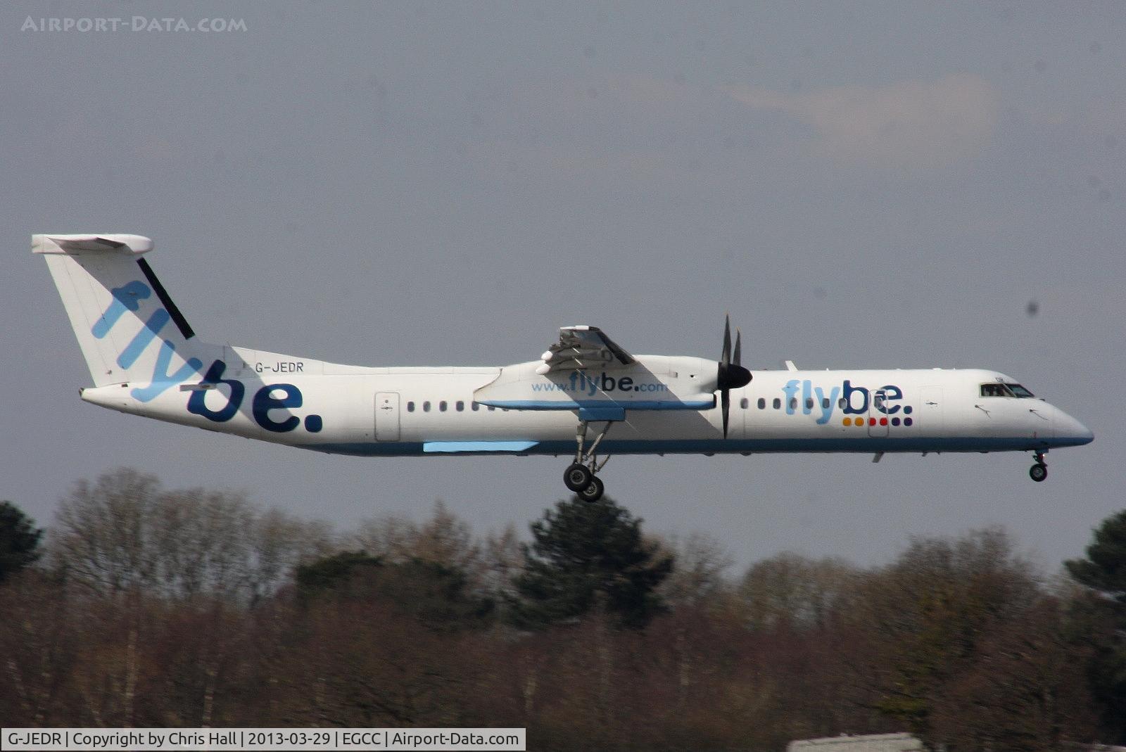 G-JEDR, 2003 De Havilland Canada DHC-8-402Q Dash 8 C/N 4087, flybe