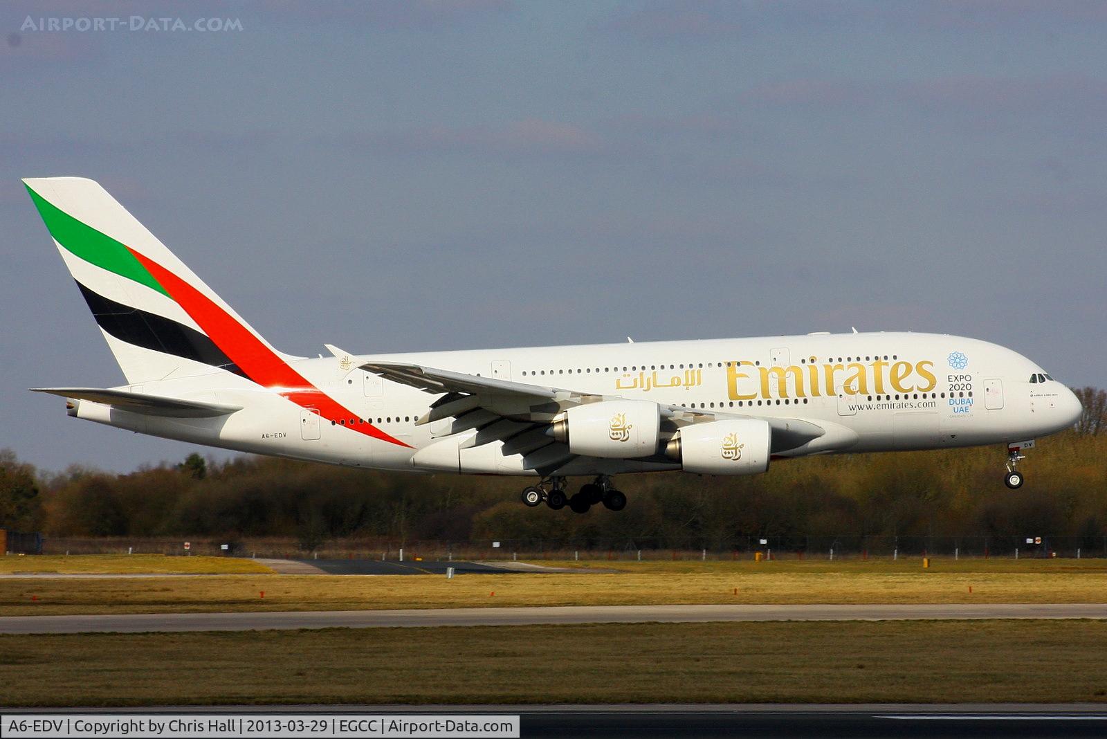 A6-EDV, 2011 Airbus A380-861 C/N 101, Emirates