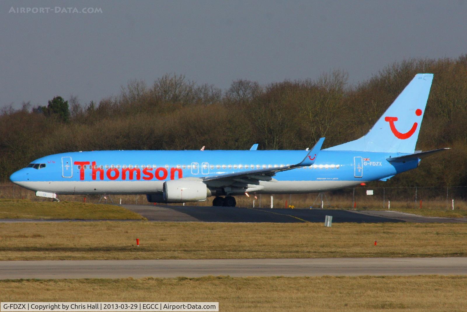 G-FDZX, 2011 Boeing 737-8K5 C/N 37258, Thomson