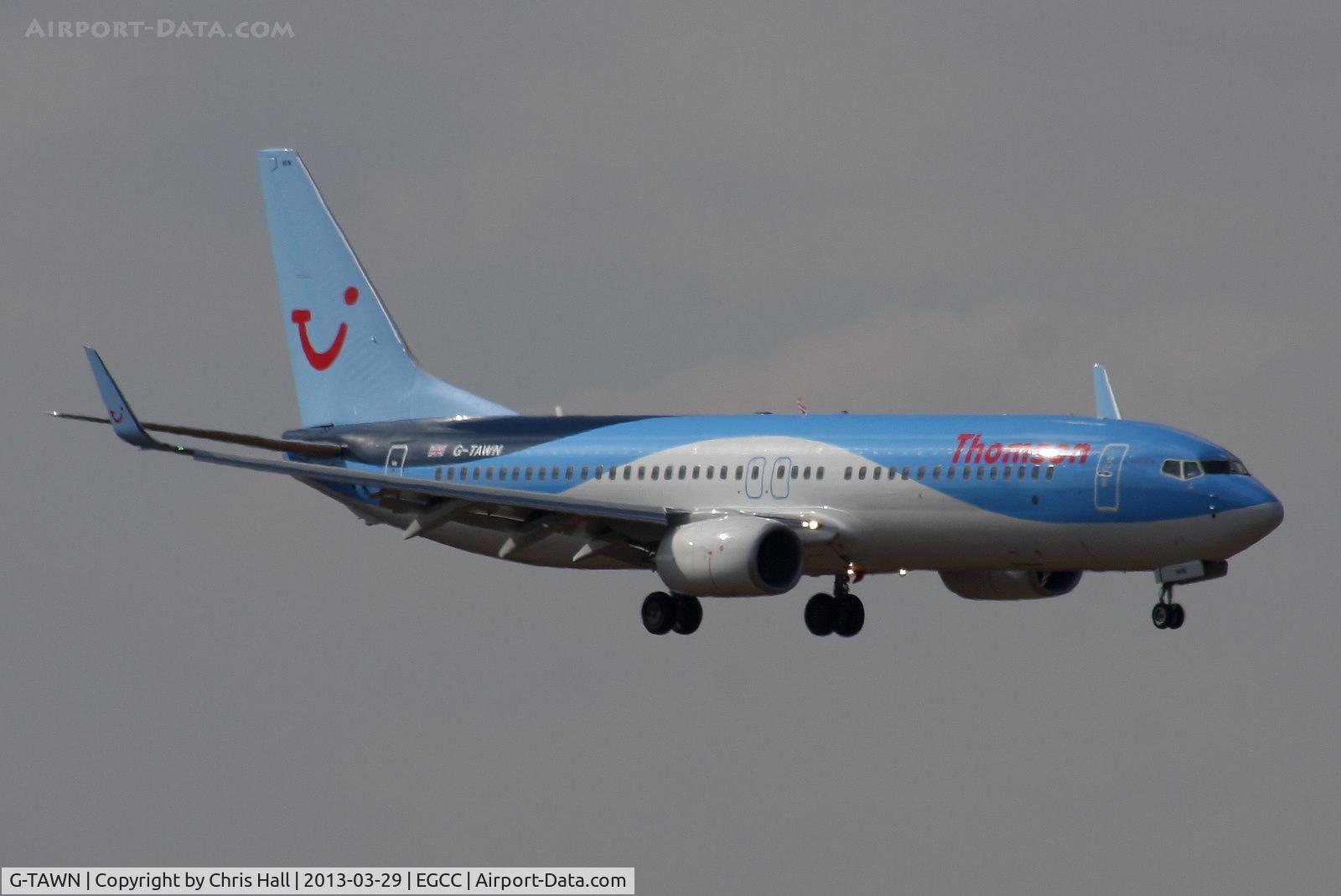 G-TAWN, 2013 Boeing 737-8K5 C/N 37251, Thomson