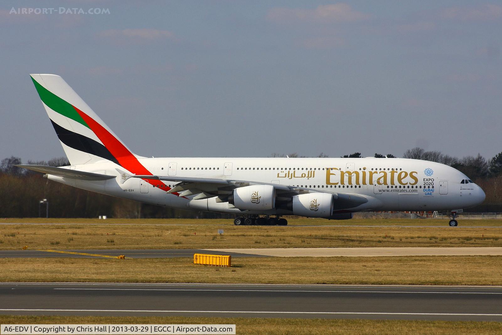 A6-EDV, 2011 Airbus A380-861 C/N 101, Emirates