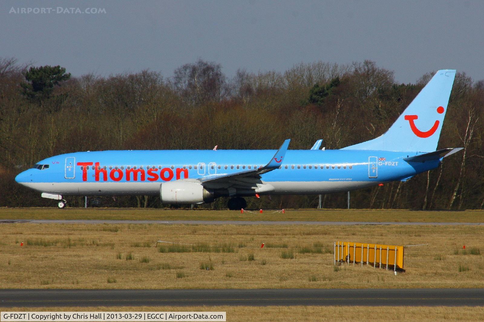 G-FDZT, 2011 Boeing 737-8K5 C/N 37248, Thomson