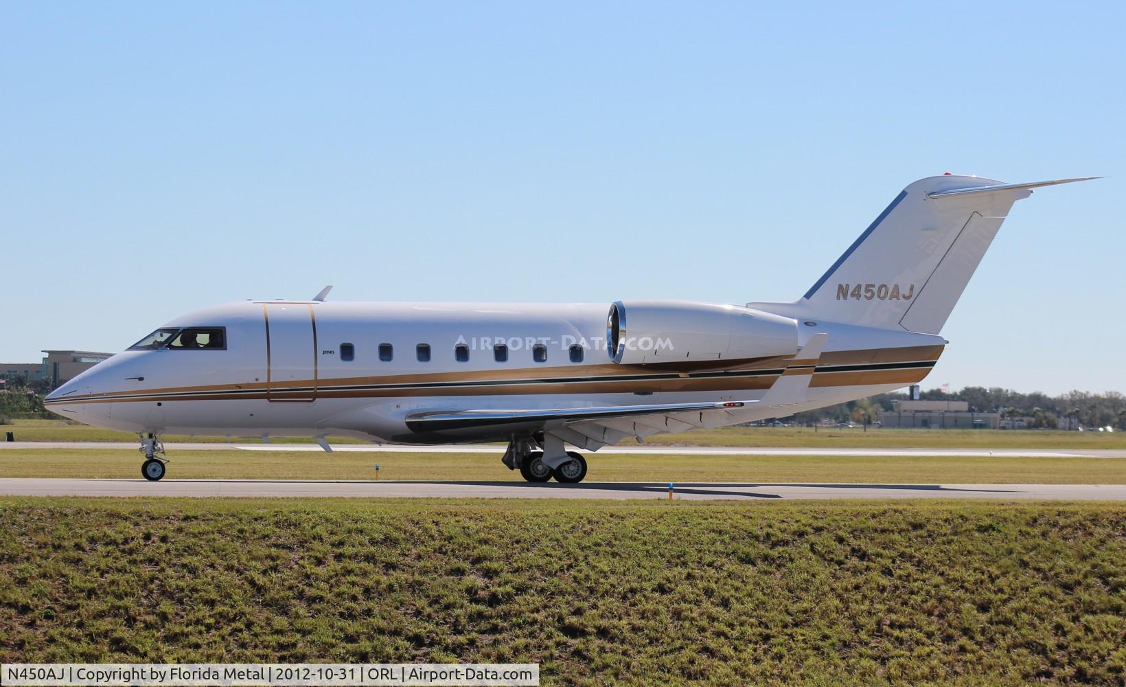 N450AJ, 1982 Canadair Challenger 600 (CL-600-1A11) C/N 1075, Challenger 600 NBAA