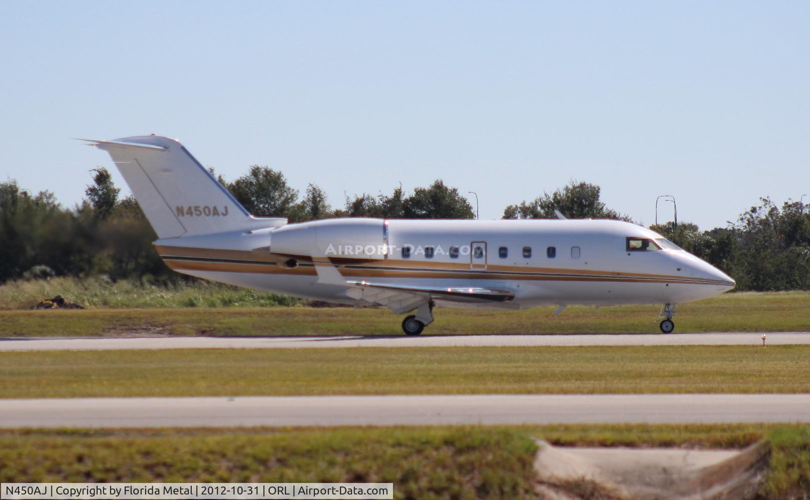 N450AJ, 1982 Canadair Challenger 600 (CL-600-1A11) C/N 1075, Challenger 600 NBAA