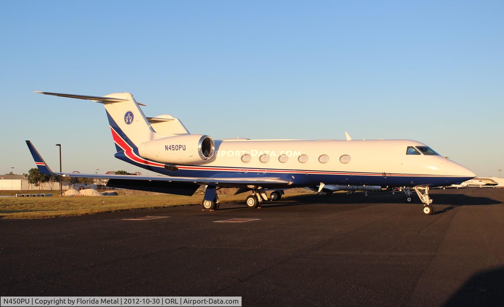 N450PU, 2007 Gulfstream Aerospace GIV-X (G450) C/N 4095, Gulfstream 450 at NBAA